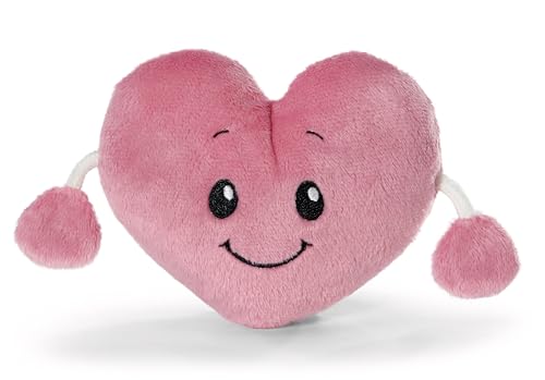 NICI Kuschelfigur Herz 12cm - pink - Weiches Plüschherz, niedliches Stofffigur zum Kuscheln & Spielen – tolle Geschenkidee für Kinder & Erwachsene | 62626 NICI Kuschelfigur Herz 12cm - pink - Weiches Plüschherz, niedliches Stofffigur zum Kuscheln & Spielen – tolle Geschenkidee für Kinder & Erwachsene | 62626 von NICI