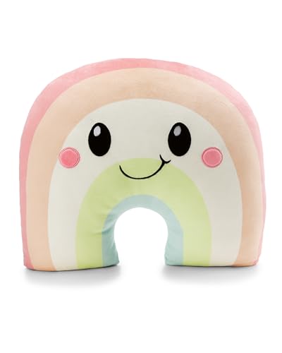 NICI Kuschelfigur Regenbogen Nibsi 42x36cm - bunt - Weiche Plüschfigur – niedlicher, Flauschiger Regenbogen zum Kuscheln & Spielen, für Kinder & Erwachsene – tolle Geschenkidee - 62336 von NICI