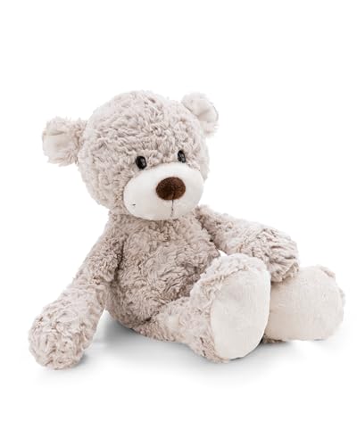 NICI Kuscheltier Bär Finni 35cm - grau - Weiches Plüschtier – niedliches Stofftier zum Kuscheln & Spielen – tolle Geschenkidee für Kinder & Erwachsene | 62318 von NICI