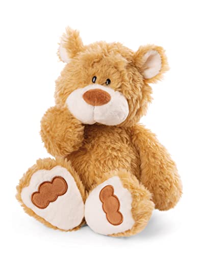 NICI Kuscheltier Bär Mielo 20 cm – Teddybär aus weichem Plüsch, niedliches Plüschtier zum Kuscheln und Spielen, Stofftier für Kinder & Erwachsene, 48776, beige von NICI