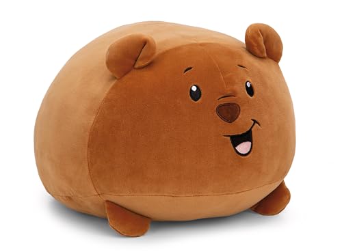 NICI Kuscheltier Chill Bär 30x34cm - braun - Stofftier aus weichem Plüsch, niedliches Plüschtier zum Kuscheln und Spielen, für Kinder & Erwachsene, tolle Geschenkidee - 61691 von NICI