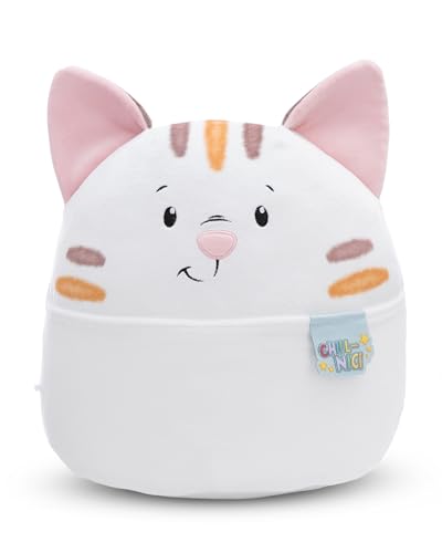 Nici Chill Cat Cushion 30 Cm One Size, Katze von NICI