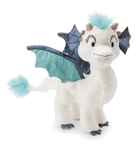 NICI Kuscheltier Drache Zafura 20cm - weiß - Softer Plüsch mit Glitzer-Effekt, Weiches Stofftier zum Kuscheln & Spielen für Kinder & Erwachsene | 62415 NICI Kuscheltier Drache Zafura 20cm - weiß - Softer Plüsch mit Glitzer-Effekt, Weiches Stofftier zum Kuscheln & Spielen für Kinder & Erwachsene | 62415 von NICI