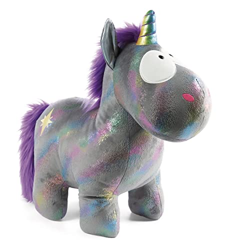 NICI Kuscheltier Einhorn Star Bringer 45 cm – Stofftier aus weichem Plüsch zum Kuscheln und Spielen, funkelndes Plüschtier für Kinder & Erwachsene, 48636, ideal als Geschenk, grau NICI Kuscheltier Einhorn Star Bringer 45 cm – Stofftier aus weichem Plüsch zum Kuscheln und Spielen, funkelndes Plüschtier für Kinder & Erwachsene, 48636, ideal als Geschenk, grau von NICI