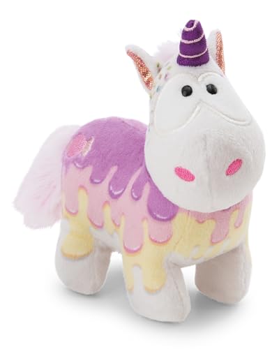 NICI Kuscheltier Einhorn Sweety Rainbow 13cm - Weiss - Weiches Plüschtier – niedliches Stofftier zum Kuscheln & Spielen – tolle Geschenkidee für Kinder & Erwachsene - 61904 von NICI