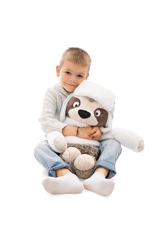 NICI Kuscheltier Faultier Izzy Icetumbler mit Mütze 50cm - beige - Weiches Plüschtier – niedliches Stofftier zum Kuscheln & Spielen – tolle Geschenkidee für Kinder & Erwachsene | 62430 NICI Kuscheltier Faultier Izzy Icetumbler mit Mütze 50cm - beige - Weiches Plüschtier – niedliches Stofftier zum Kuscheln & Spielen – tolle Geschenkidee für Kinder & Erwachsene | 62430 von NICI