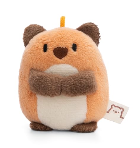 NICI Kuscheltier Fuchs Geeks 5cm rot - Stofftier aus weichem Plüsch, niedliches Plüschtier zum Kuscheln und Spielen, für Kinder & Erwachsene - tolle Geschenkidee von NICI