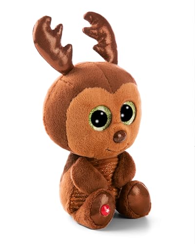 Kuscheltier GLUBSCHIS Hirschkäfer Staggy 15cm - braun - Stofftier aus weichem Plüsch, niedliches Plüschtier zum Kuscheln und Spielen, für Kinder & Erwachsene, tolle Geschenkidee | 61847 von NICI