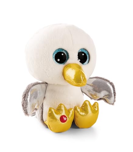 NICI Kuscheltier GLUBSCHIS Möwe Gullbert 15cm - weiß - Stofftier aus weichem Plüsch, niedliches Plüschtier zum Kuscheln und Spielen, für Kinder & Erwachsene, tolle Geschenkidee | 61845 von NICI