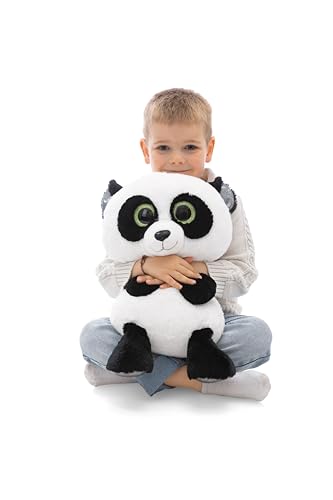 NICI Kuscheltier GLUBSCHIS Panda Peppino 45cm - weiß - Weiches Plüschtier – niedliches Stofftier zum Kuscheln & Spielen – tolle Geschenkidee für Kinder & Erwachsene | 62211 NICI Kuscheltier GLUBSCHIS Panda Peppino 45cm - weiß - Weiches Plüschtier – niedliches Stofftier zum Kuscheln & Spielen – tolle Geschenkidee für Kinder & Erwachsene | 62211 von NICI