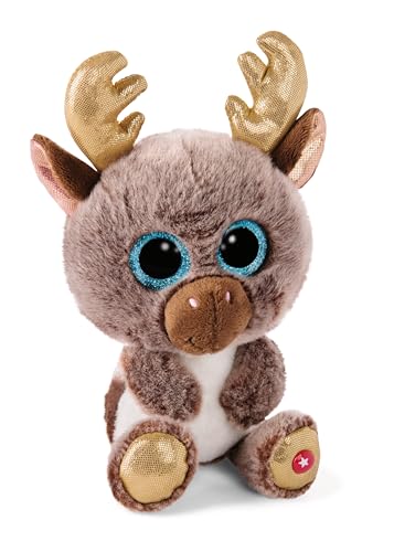 NICI Kuscheltier GLUBSCHIS Rentier Chocolate Mousse 15cm - braun - Weiches Plüschtier – niedliches Stofftier zum Kuscheln & Spielen – tolle Geschenkidee für Kinder & Erwachsene | 62289 NICI Kuscheltier GLUBSCHIS Rentier Chocolate Mousse 15cm - braun - Weiches Plüschtier – niedliches Stofftier zum Kuscheln & Spielen – tolle Geschenkidee für Kinder & Erwachsene | 62289 von NICI
