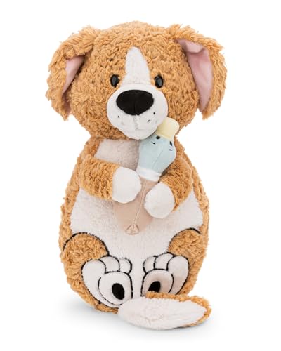NICI Kuscheltier Hund mit Ente 40x20cm - braun - Weiches Plüschtier – niedliches Stofftier zum Kuscheln & Spielen – tolle Geschenkidee für Kinder & Erwachsene - 62165 NICI Kuscheltier Hund mit Ente 40x20cm - braun - Weiches Plüschtier – niedliches Stofftier zum Kuscheln & Spielen – tolle Geschenkidee für Kinder & Erwachsene - 62165 von NICI