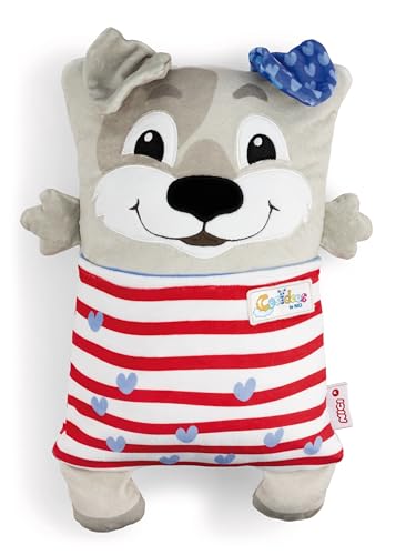 NICI Kuscheltier Hund mit Wendefunktion 30x20cm - grau - Weiches Plüschtier – Für kleine Kuscheltierliebhaber zum Kuscheln & Spielen. Ideal für Zuhause, den Kindergarten oder unterwegs | 62291 NICI Kuscheltier Hund mit Wendefunktion 30x20cm - grau - Weiches Plüschtier – Für kleine Kuscheltierliebhaber zum Kuscheln & Spielen. Ideal für Zuhause, den Kindergarten oder unterwegs | 62291 von NICI
