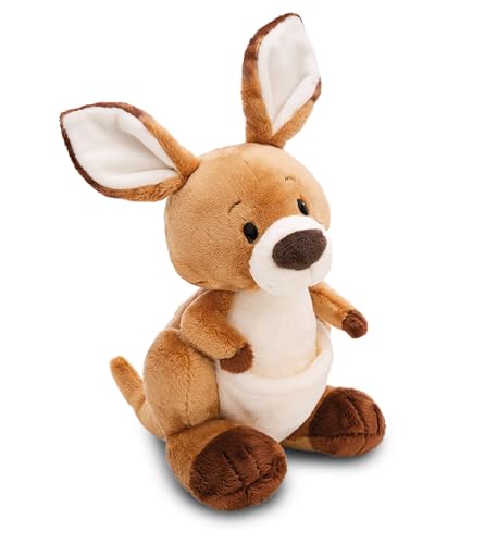 Kuscheltier Känguru Kelly 15cm braun - Stofftier aus weichem Plüsch, niedliches Plüschtier zum Kuscheln und Spielen, für Kinder & Erwachsene, tolle Geschenkidee von NICI