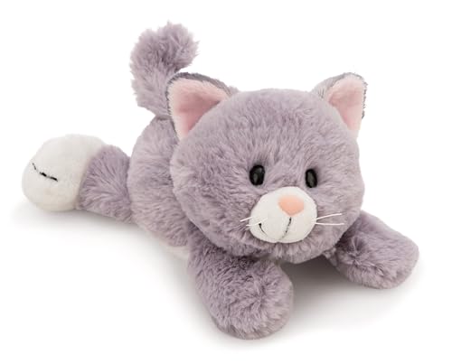NICI Kuscheltier Katze 20cm - grau - Weiches Plüschtier – niedliches Stofftier zum Kuscheln & Spielen – tolle Geschenkidee für Kinder & Erwachsene | 62143 von NICI