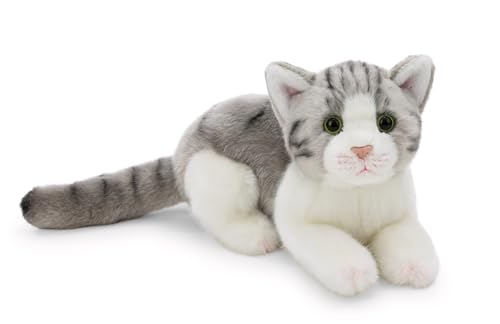 NICI Kuscheltier Katze 20cm - grau - Weiches Plüschtier – niedliches Stofftier zum Kuscheln & Spielen – tolle Geschenkidee für Kinder & Erwachsene | 62600 NICI Kuscheltier Katze 20cm - grau - Weiches Plüschtier – niedliches Stofftier zum Kuscheln & Spielen – tolle Geschenkidee für Kinder & Erwachsene | 62600 von NICI
