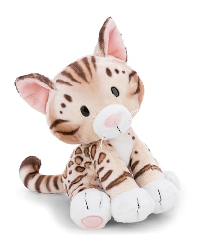 NICI Kuscheltier Katze Bengal 20cm - braun - Weiches Plüschtier – niedliches Stofftier zum Kuscheln & Spielen – tolle Geschenkidee für Kinder & Erwachsene - 62190 von NICI