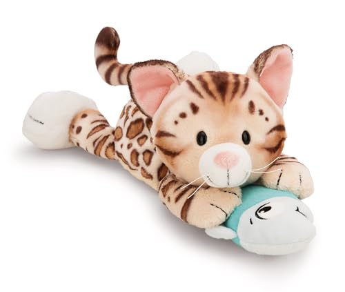 NICI Kuscheltier Katze Bengal mit Fisch 30cm - braun - Weiches Plüschtier – niedliches Stofftier zum Kuscheln & Spielen – tolle Geschenkidee für Kinder & Erwachsene | 62152 NICI Kuscheltier Katze Bengal mit Fisch 30cm - braun - Weiches Plüschtier – niedliches Stofftier zum Kuscheln & Spielen – tolle Geschenkidee für Kinder & Erwachsene | 62152 von NICI