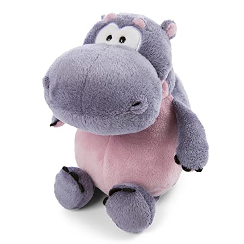 NICI Kuscheltier Nilpferd DJ Nilbert 20cm – Nachhaltiges Plüschtier Nilpferd für Mädchen, Jungen & Babys – Flauschiges Stofftier Nilpferd zum Kuscheln & Spielen – Schmusetier der Wild Friends von NICI