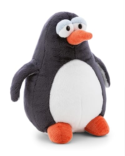 NICI Kuscheltier Pinguin Jorge Thunder 30cm - grau - Weiches Plüschtier – niedliches Stofftier zum Kuscheln & Spielen – tolle Geschenkidee für Kinder & Erwachsene - 62423 von NICI