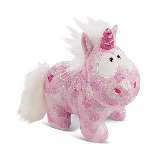 NICI Kuscheltier Pink Diamond 22 cm – Einhorn Plüschtier für Mädchen, Jungen & Babys – Flauschiges Stofftier zum Kuscheln & Spielen – Kuscheliges Schmusetier von NICI