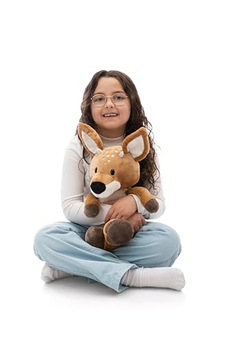 NICI Kuscheltier Rehbock René Roebuck 50cm - braun - Weiches Plüschtier – niedliches Stofftier zum Kuscheln & Spielen – tolle Geschenkidee für Kinder & Erwachsene | 62274 NICI Kuscheltier Rehbock René Roebuck 50cm - braun - Weiches Plüschtier – niedliches Stofftier zum Kuscheln & Spielen – tolle Geschenkidee für Kinder & Erwachsene | 62274 von NICI