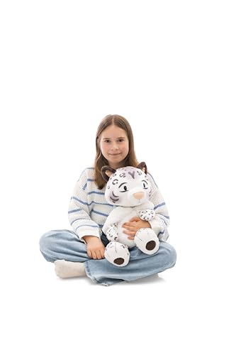 NICI Kuscheltier Schneeleopard Eleni Snowbell 50cm - weiß - Weiches Plüschtier – niedliches Stofftier zum Kuscheln & Spielen – tolle Geschenkidee für Kinder & Erwachsene | 62429 NICI Kuscheltier Schneeleopard Eleni Snowbell 50cm - weiß - Weiches Plüschtier – niedliches Stofftier zum Kuscheln & Spielen – tolle Geschenkidee für Kinder & Erwachsene | 62429 von NICI