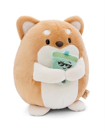 NICI MYMOCHI Kuscheltier Hund Hiro 16 cm mit Bubble Tee in Geschenkbox 11x12x6,5 cm, Flauschiges Stofftier zum Kuscheln, Spielen und Liebhaben - 61152 NICI MYMOCHI Kuscheltier Hund Hiro 16 cm mit Bubble Tee in Geschenkbox 11x12x6,5 cm, Flauschiges Stofftier zum Kuscheln, Spielen und Liebhaben - 61152 von NICI