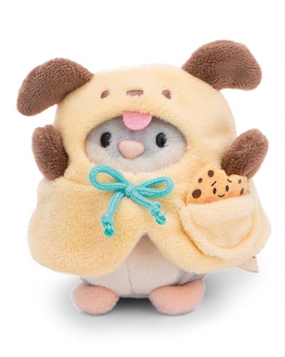 NICI MYMOCHI Kuscheltier Set - Hamster Kuscheltier Shai 8 cm mit Keks und Katzenkostüm in Geschenkbox, Flauschiges Stofftier zum Kuscheln, Spielen und Liebhaben - 61144 NICI MYMOCHI Kuscheltier Set - Hamster Kuscheltier Shai 8 cm mit Keks und Katzenkostüm in Geschenkbox, Flauschiges Stofftier zum Kuscheln, Spielen und Liebhaben - 61144 von NICI