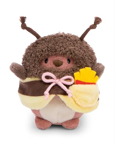 NICI MYMOCHI Kuscheltier Set - Kuscheltier Bär Nomo 8 cm mit Pommes und Bienenkostüm in Geschenkbox, Flauschiges Stofftier zum Kuscheln, Spielen und Liebhaben - 61142 NICI MYMOCHI Kuscheltier Set - Kuscheltier Bär Nomo 8 cm mit Pommes und Bienenkostüm in Geschenkbox, Flauschiges Stofftier zum Kuscheln, Spielen und Liebhaben - 61142 von NICI