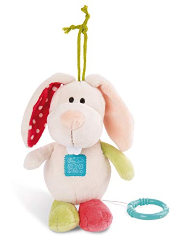 My First NICI Spieluhr Hase – Kuscheltier und Einschlafhilfe für Babys und Kleinkinder ab der Geburt – Stofftier für Jungen und Mädchen von NICI