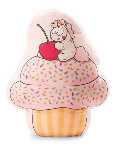NICI Plüschfigur Cupcake & Einhorn XL 46x60x20cm - Weiss - Flauschige Plüschfigur – niedlicher Cupcake zum Kuscheln und Spielen – tolle Geschenkidee für Kinder & Erwachsene - 61919 NICI Plüschfigur Cupcake & Einhorn XL 46x60x20cm - Weiss - Flauschige Plüschfigur – niedlicher Cupcake zum Kuscheln und Spielen – tolle Geschenkidee für Kinder & Erwachsene - 61919 von NICI