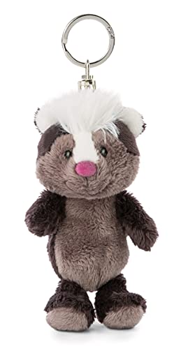NICI Schlüsselanhänger Stinktier Chiala Skunk 10cm – Kuscheltieranhänger mit Schlüsselring für Schlüsselband, Schlüsselbund, Schlüsselhalter & Schlüsselkette – Taschenanhänger Forest Friends NICI Schlüsselanhänger Stinktier Chiala Skunk 10cm – Kuscheltieranhänger mit Schlüsselring für Schlüsselband, Schlüsselbund, Schlüsselhalter & Schlüsselkette – Taschenanhänger Forest Friends von NICI