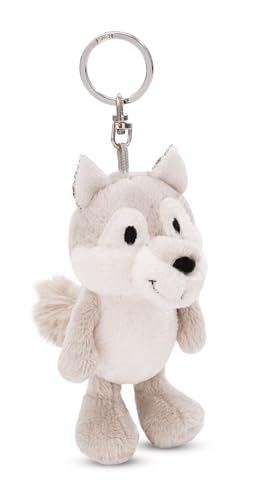 NICI Schlüsselanhänger Wolf Winny 10cm grau - Plüsch-Begleiter Kuscheltieranhänger mit Schlüsselring für Schlüsselband, Schlüsselbund & Schlüsselhalter NICI Schlüsselanhänger Wolf Winny 10cm grau - Plüsch-Begleiter Kuscheltieranhänger mit Schlüsselring für Schlüsselband, Schlüsselbund & Schlüsselhalter von NICI