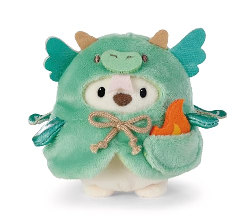 NICI Set Kuscheltier Eisbär Snono 8cm mit Flamme & Drachenkostüm in Geschenkbox 8,5x6,5x10cm - beige - Weiches mymochi Plüschtier, niedliches Kawaii Stofftier zum Kuscheln & Spielen | 62585 NICI Set Kuscheltier Eisbär Snono 8cm mit Flamme & Drachenkostüm in Geschenkbox 8,5x6,5x10cm - beige - Weiches mymochi Plüschtier, niedliches Kawaii Stofftier zum Kuscheln & Spielen | 62585 von NICI