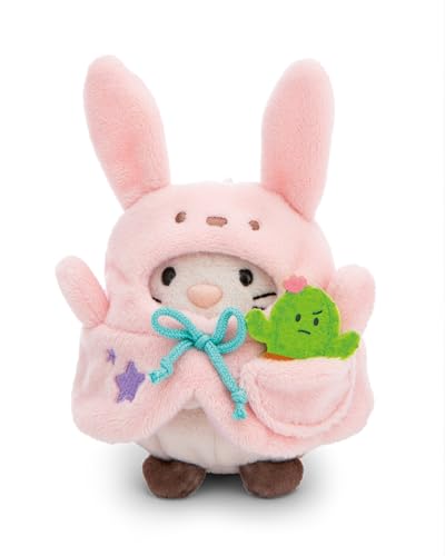 NICI MYMOCHI Kuscheltier Set - Kuscheltier Katze Angy 8 cm mit Kaktus und Hasenkostüm in Geschenkbox, Flauschiges Stofftier zum Kuscheln, Spielen und Liebhaben - 61141 NICI MYMOCHI Kuscheltier Set - Kuscheltier Katze Angy 8 cm mit Kaktus und Hasenkostüm in Geschenkbox, Flauschiges Stofftier zum Kuscheln, Spielen und Liebhaben - 61141 von NICI
