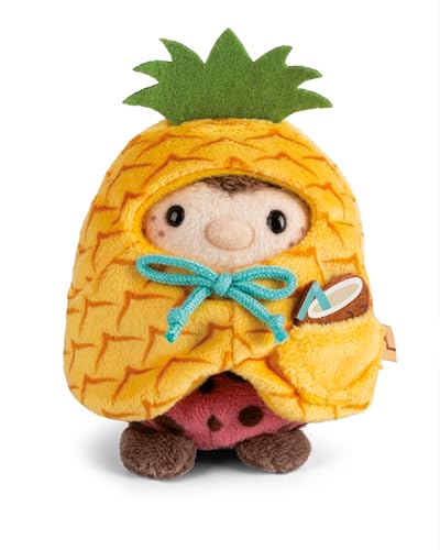 NICI Kuscheltier Marienkäfer Dozz 8cm mit Kokosnuss & Ananaskostüm in Geschenkbox - rot - Stofftier aus weichem Plüsch, niedliches Plüschtier zum Kuscheln und Spielen, für Kinder & Erwachsene - 61651 NICI Kuscheltier Marienkäfer Dozz 8cm mit Kokosnuss & Ananaskostüm in Geschenkbox - rot - Stofftier aus weichem Plüsch, niedliches Plüschtier zum Kuscheln und Spielen, für Kinder & Erwachsene - 61651 von NICI