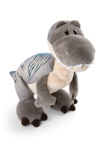 NICI Kuscheltier Dino Tony-Rex 25 cm – Stofftier aus weichem Plüsch, niedliches Plüschtier zum Kuscheln und Spielen, für Kinder & Erwachsene, 48810, tolle Geschenkidee, grau von NICI