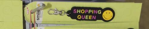 Namensanhänger Shopping Queen - Smiley for you von Nici