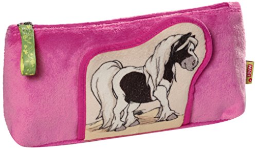 Nici 37135 - Mäppchen Pony Poonita, Plüsch, 22 x 10.5 x 4.5 cm von NICI