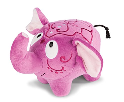 Nici 41341 Jolly Mäh Yoga Kuscheltier Elefant Curcuma, 50 cm von NICI