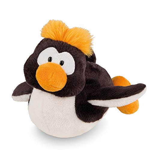 Nici 44122 Pinguin Frizzy liegend 20 cm, Schwarz von NICI