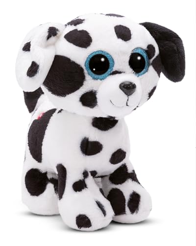 NICI Kuscheltier GLUBSCHIS Dalmatiner Dottino 15cm weiß - Stofftier aus weichem Plüsch, niedliches Plüschtier zum Kuscheln und Spielen, für Kinder & Erwachsene, tolle Geschenkidee - 49696 von NICI