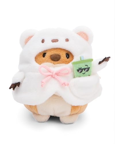 NICI MYMOCHI Kuscheltier Set - Kuscheltier Hund Hiro 8 cm mit Bubble Tee und Eisbärkostüm, Flauschiges Stofftier zum Kuscheln, Spielen und Liebhaben - 61146 NICI MYMOCHI Kuscheltier Set - Kuscheltier Hund Hiro 8 cm mit Bubble Tee und Eisbärkostüm, Flauschiges Stofftier zum Kuscheln, Spielen und Liebhaben - 61146 von NICI