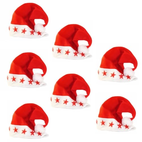NICO Europe 7x LED-Weihnachtsmützen, Nikolausmützen für Weihnachtsfeiern, Firmenfeste, Weihnachtsmärkte NICO Europe 7x LED-Weihnachtsmützen, Nikolausmützen für Weihnachtsfeiern, Firmenfeste, Weihnachtsmärkte von NICO Feuerwerk
