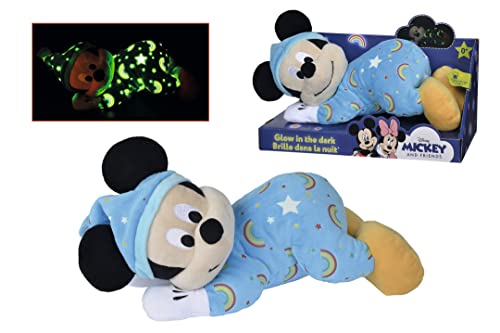 Disney – Mickey, 30 cm, Plüsch, leuchtender Druck, ab 0 Monaten Disney – Mickey, 30 cm, Plüsch, leuchtender Druck, ab 0 Monaten von NICOTOY