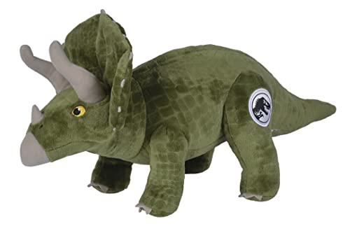 NICOTOY Universal - Jurassic Park, On Model Triceratops, 30cm, Plüsch, geeignet für alle Altersgruppen von NICOTOY
