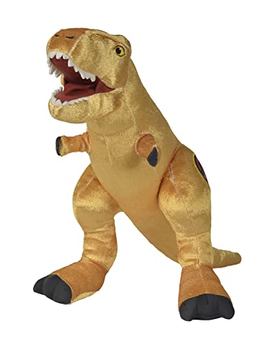 NICOTOY Universal - Jurassic Park Gold Edition T-Rex 30cm Kuscheltier Plüsch für alle Altersgruppen geeignet von NICOTOY