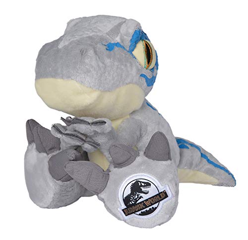 Nicotoy 6305875205 Jurassic World, Dinosaurier, Chunky, Blau, 46 cm, Plüsch, 0 m von NICOTOY