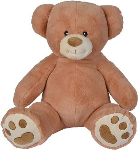 NICOTOY 6305810005 Plüschbär, braun, recycelt, langlebig, 66 cm + 0 m NICOTOY 6305810005 Plüschbär, braun, recycelt, langlebig, 66 cm + 0 m von NICOTOY